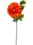 Yapay Çiçek Krizantem Orange Turuncu Tek Dal Tomurcuklu 65 x 17 cm Kumaş Çiçek Uzun Dal 1