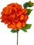 Yapay Çiçek Krizantem Orange Turuncu Tek Dal Tomurcuklu 65 x 17 cm Kumaş Çiçek Uzun Dal 3