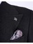 Italyan Stil Slim Fit Kruvaze Erkek Tek Ceket Siyah T13354 3