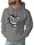 Erkek Tişört Hoodie 3 Iplik Nakış Kalın Pamuklu Kapüşonlu 1