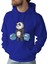 Erkek Tişört Hoodie 3 Iplik Nakış Kalın Pamuklu Kapüşonlu 1
