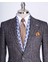Italyan Stil Slim Fit Balıksırtı Tek Ceket Erkek Lacivert T13483 2