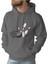 Erkek Tişört Hoodie 3 Iplik Nakış Kalın Pamuklu Kapüşonlu 1