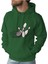 Erkek Tişört Hoodie 3 Iplik Nakış Kalın Pamuklu Kapüşonlu 1