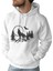 Erkek Tişört Hoodie 3 Iplik Nakış Kalın Pamuklu Kapüşonlu 1