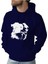 Erkek Tişört Hoodie 3 Iplik Nakış Kalın Pamuklu Kapüşonlu 1