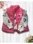 Kız Bebek Minnie Mouse Baskılı Şişme Yelekli Takım (Fuşya) 3