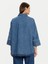 Kadın Oversize Uzun Kot Gömlek - 15332126 4