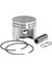 Motor Piston Segman 050 Calibra-Omega-Vectra 2.5 93 6 Silindir C2.5xe/x2.5xe V6 24V Ecotec 81.6 12 1