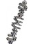 Krank PART-BERLI-P205-P206-P306-P405 I-Ii-Expert-Jumpy-Scudo-Dw8-Xud9 1.9d-Suziki Samurayi 1.9td 12 1