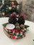 15CM Yeniyıl Kozalaklı Yılbaşı Süsü, Kozalaklı Tealight Mum Masa Dekoru,noel Kozalaklı Dekoratif Mu 1