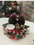15CM Yeniyıl Kozalaklı Yılbaşı Süsü, Kozalaklı Tealight Mum Masa Dekoru,noel Kozalaklı Dekoratif Mu 4