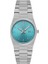 Quartz Çelik Gri Turkuaz Kadran 32 mm Kadın Kol Saati 1