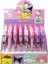 Kuromi 50 Yaprak A6 Not Defteri + 07 Uçlu Versatil Kalem + Yumurtlayan Roket Silgi ( 3 lü Set ) Kromi 4