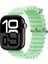 Apple Watch 10.nesil 42 mm Için Delikli Metal Kopçalı Renkli Silikon Kayış-Kordon Krd-75 1
