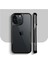 Apple iPhone 14 Pro Max Uyumlu Kılıf Zebana Platin Silikon Kılıf Siyah 1