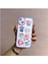 Apple iPhone 14 Uyumlu Kılıf Bear And Rabbit Silikon Kılıf Lila 1