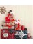 Yılbaşı Advent Takvimi Sticker Seti- 24 Adet Çıkartma Yeniyıl Hediye Paket Süsleme Etiketleri 3