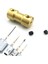 4X6MM Mini Dc Motor Sabit Pirinç Kaplin 1