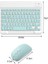 BKB011 Mini Kablosuz Bluetooth Klavye & Mouse Seti - Universal Uyumlu, Taşınabilir ve Şarjlı 3