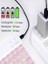 BKB011 Mini Kablosuz Bluetooth Klavye & Mouse Seti - Universal Uyumlu, Taşınabilir ve Şarjlı 4