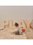 Ahşap Dekoratif Play Yazısı 3