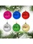 Yıl Başı Ağacı Süsü Renkli 4 cm Cici Top 6'lı Karışık Renk 1