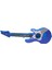Oyuncak Rock Gitar Metal Telli 45 cm Mavi 3