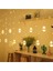 Dekoratif LED Işıklı Top Perde LED Animasyonlu Küre Toplu Ampul Perde LED Fişli 1