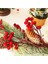 2 Adet 17 cm Kokina Red Berry Yılbaşı Süsü Yılbaşı Uğuru T-105 4