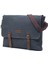 Kanvas-Deri Siyah 15.6 Inch Postacı Laptop Çantası - DESIGN03 1