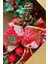 Yılbaşı Kapı Süsü 33X33 cm Yeni Yıl Karşılama Dekoru Christmas Çelengi Kapı Çiçeği Dekoratif Fiyonk 2