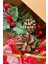 Yılbaşı Kapı Süsü 33X33 cm Yeni Yıl Karşılama Dekoru Christmas Çelengi Kapı Çiçeği Dekoratif Fiyonk 4
