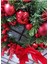 Yılbaşı Temalı Kapı Süsü Kırmızı Toplar 40 Cm, Noel, Yılbaşı Süsü, Kapı Çelenk, Ev Dekor, 4