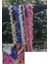 6’lı Renkli Yılbaşı Çam Süsü, 2m Tinsel Dekor, Simli Renkli 5cm Set 4