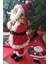 1 Adet Yılbaşı Süsü Noel Baba Biblo Figür Büyük Boy 45CM Kırmızı 4