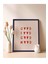Doğal Ahşap Çerçeveli Tekli Minimalist Food Tablo - Ön Korumalı, POSTERLI-1P006 2