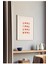 Doğal Ahşap Çerçeveli Tekli Minimalist Food Tablo - Ön Korumalı, POSTERLI-1P006 1
