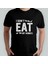 Vegan Vejetaryen Vegetarian Pamuklu Bisiklet Yaka T-Shirt Model 2 1