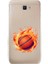 Samsung Galaxy J7 Prime Uyumlu Alevli Basketbol Desenli Silikon Kılıf 1