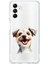 Samsung Galaxy M23 Uyumlu Mutlu Köpek Desenli Silikon Kılıf 1