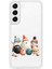 Samsung Galaxy S21 Fe Uyumlu Kardan Aile Desenli Silikon Kılıf 1