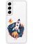 Samsung Galaxy S21 Fe Uyumlu Uzay Roketi Desenli Silikon Kılıf 1