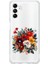 Samsung Galaxy A04S Uyumlu Çiçek Buketi Desenli Silikon Kılıf 1