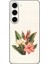 Samsung Galaxy S23 Plus Uyumlu Egzotik Çiçek Desenli Silikon Kılıf 1