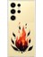 Samsung Galaxy S23 Ultra Uyumlu Ateş Alevi Desenli Silikon Kılıf 1