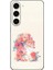 Samsung Galaxy S23 Plus Uyumlu Çiçek Yüz Desenli Silikon Kılıf 1