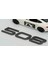 Peugeot Yeni 508 Bagaj 3m 3D Koyu Gri Abs Yazı Logo 5