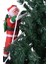 Merdivene Tırmanan Noel Baba 3 Lü Küçük Boy 4