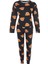 Tarz Rahat Uzun Kollu Boru Paça Pamuklu Ayıcık Desenli Örme Pijama Takımı 4